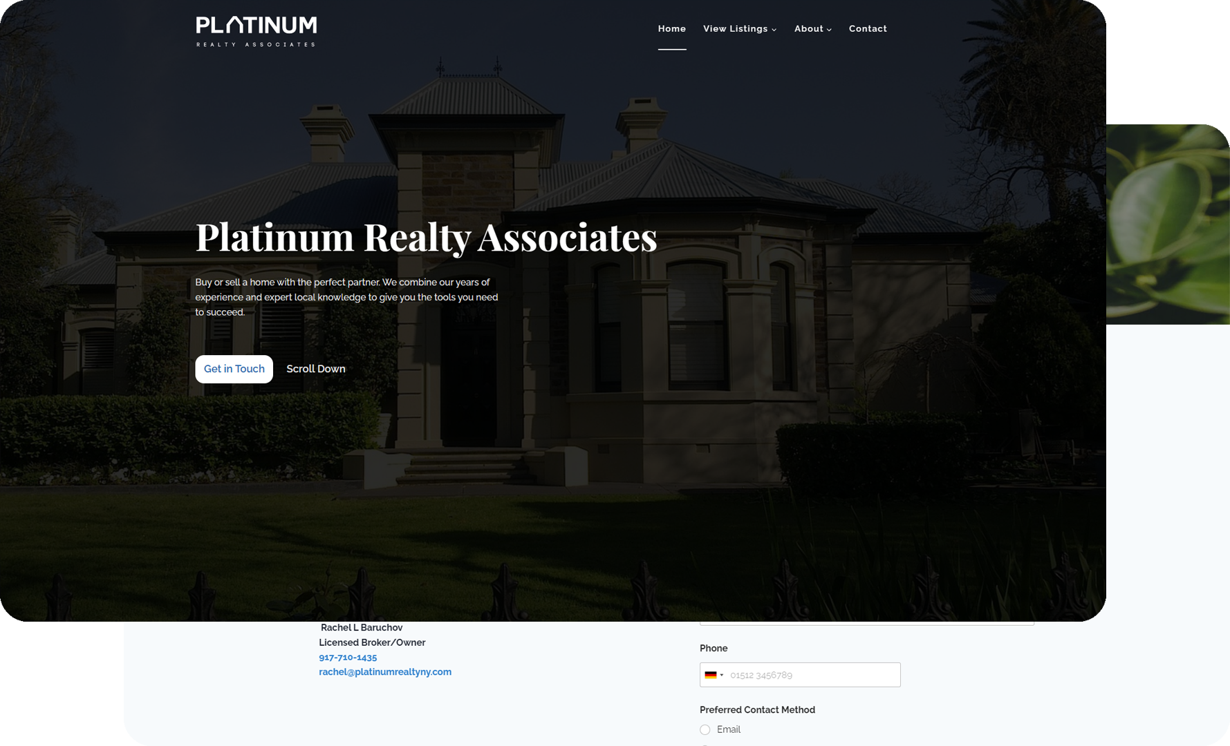 Platinum Realty Associates